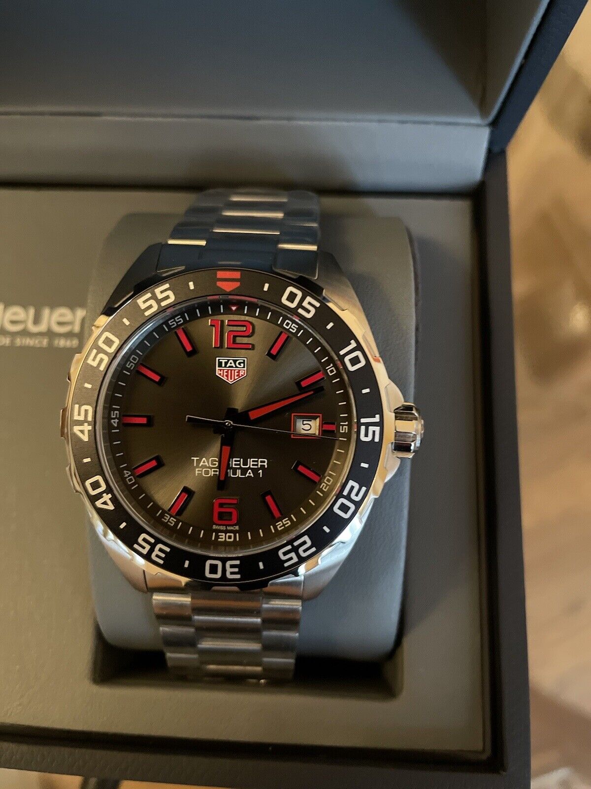 Tag Heuer Formula 1 Anthracite Dial Watch for Men - WAZ1018.BA0842