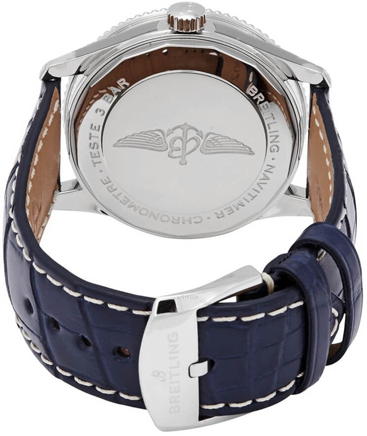 Breitling Navitimer Automatic 38 Blue Dial Steel Men's Watch A17325211C1P1