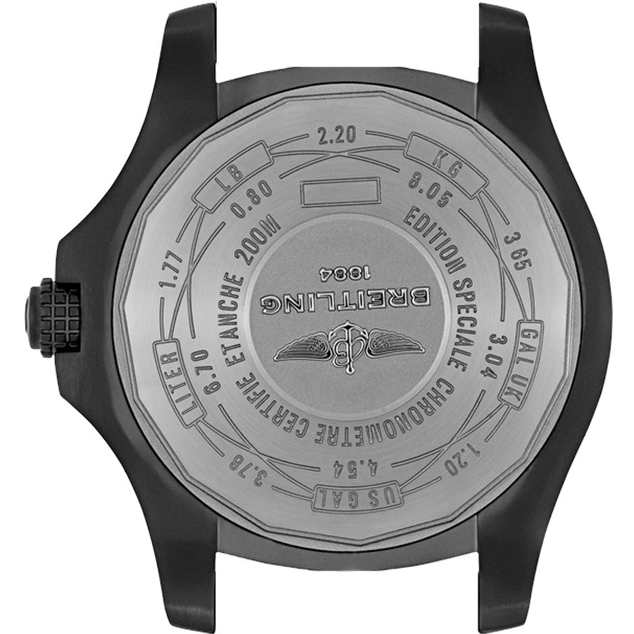 Breitling Avenger Blackbird 44 Diamond Bezel Men's Watch V17311AT/BD74-109W