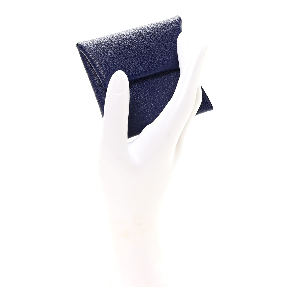Chevre Mysore Bastia Coin Purse Bleu Encre