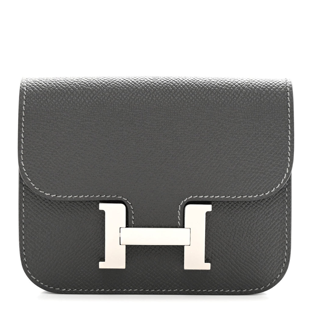 Epsom Constance Slim Wallet Ardoise