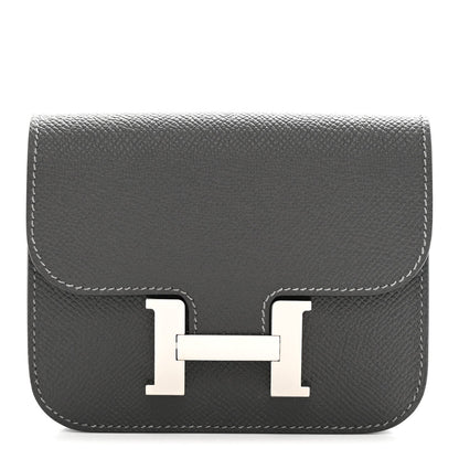 Epsom Constance Slim Wallet Ardoise