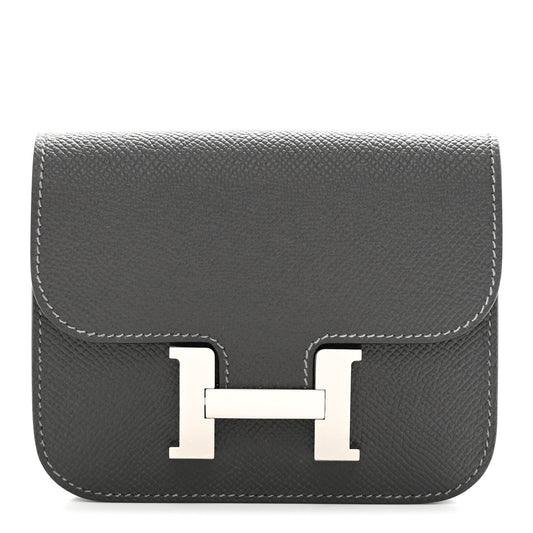 Epsom Constance Slim Wallet Ardoise