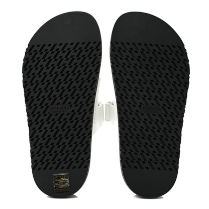 Calfskin Womens Chypre Sandals 36.5 White