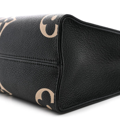 Empreinte Monogram Giant Onthego PM Black Beige