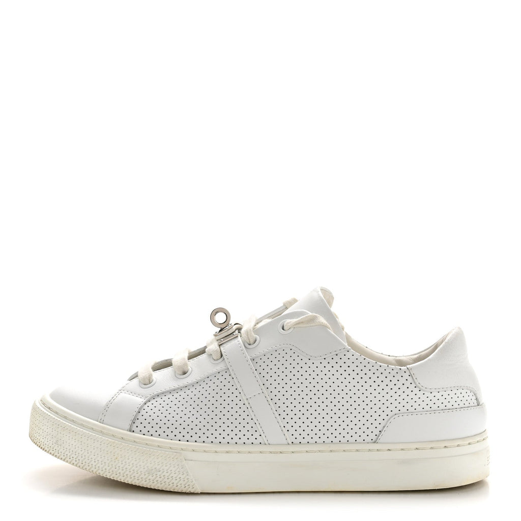 Calfskin Day Sneakers 37 White