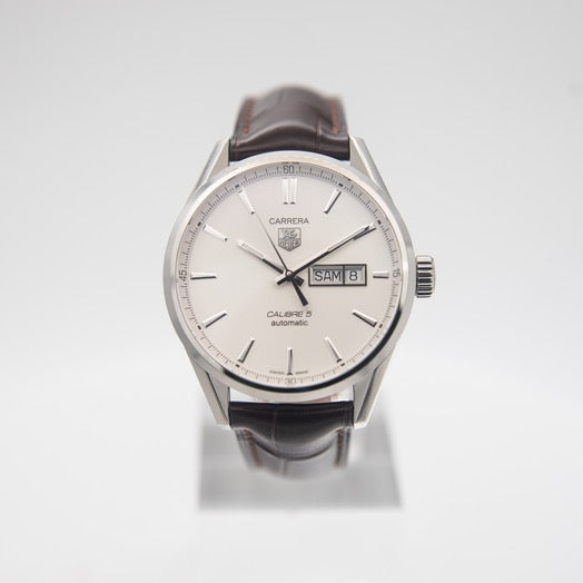 Tag Heuer Carrera Silver Dial Watch for Men - WAR201B.FC6291