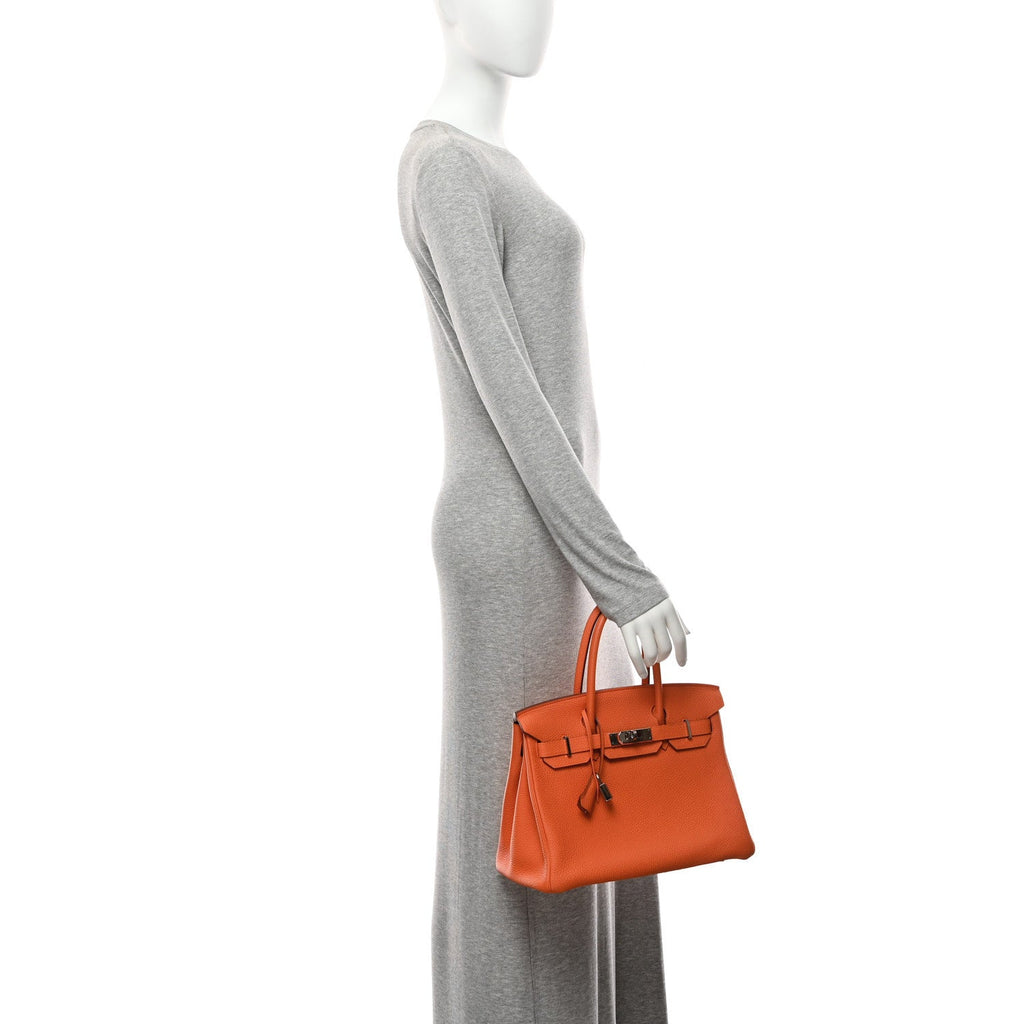 Togo Birkin 30 Orange
