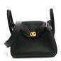 Taurillon Clemence Mini Lindy 20 Black