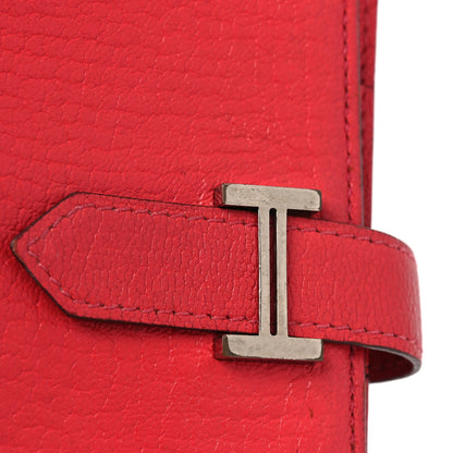 Chèvre Mysore Bearn Gusset Wallet Bougainvillea