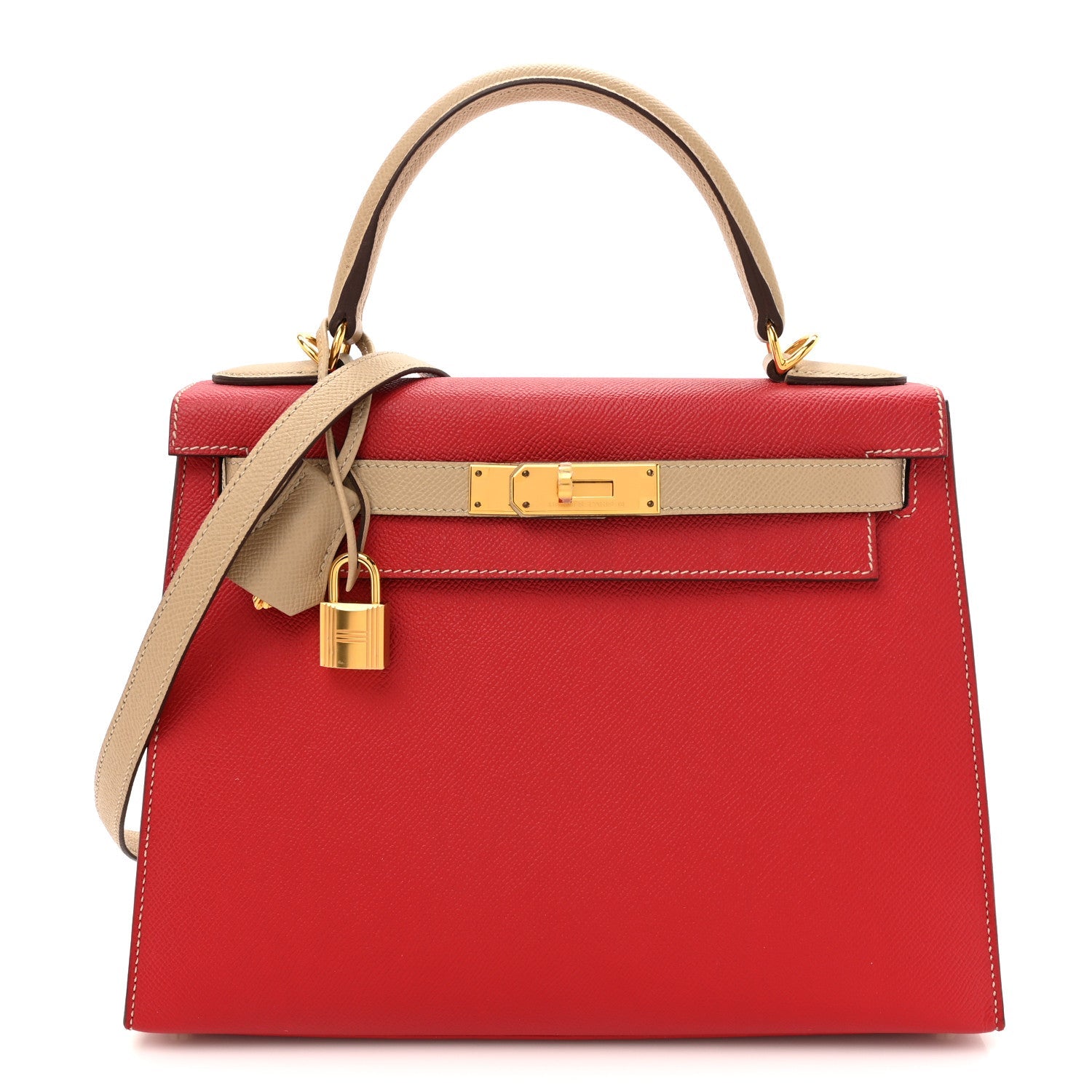 Epsom Horseshoe Kelly Sellier 28 Rouge Casaque Trench