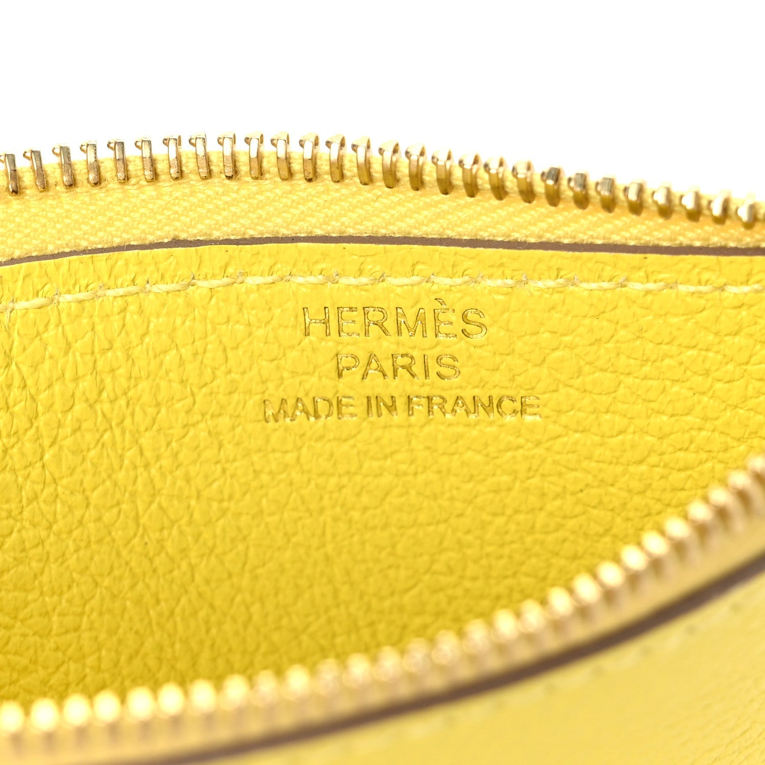 Evercolor Bi-Color Constance Slim Wallet Gold Lime