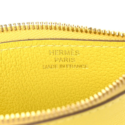 Evercolor Bi-Color Constance Slim Wallet Gold Lime