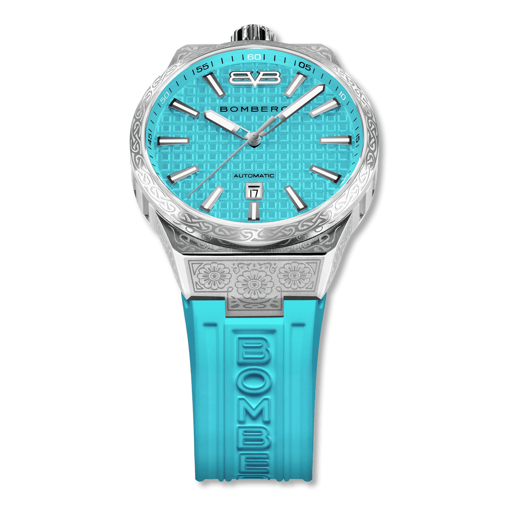 Bomberg Men's Bolt-68 NEO Automatic Teal Lagoon Watch