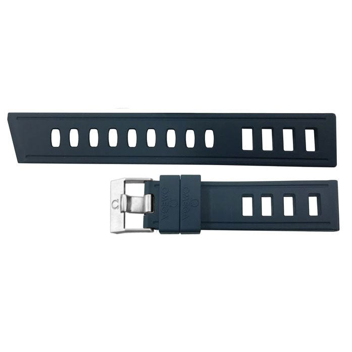 Omega Seamaster 20mm Blue Rubber Strap O032CA4752057