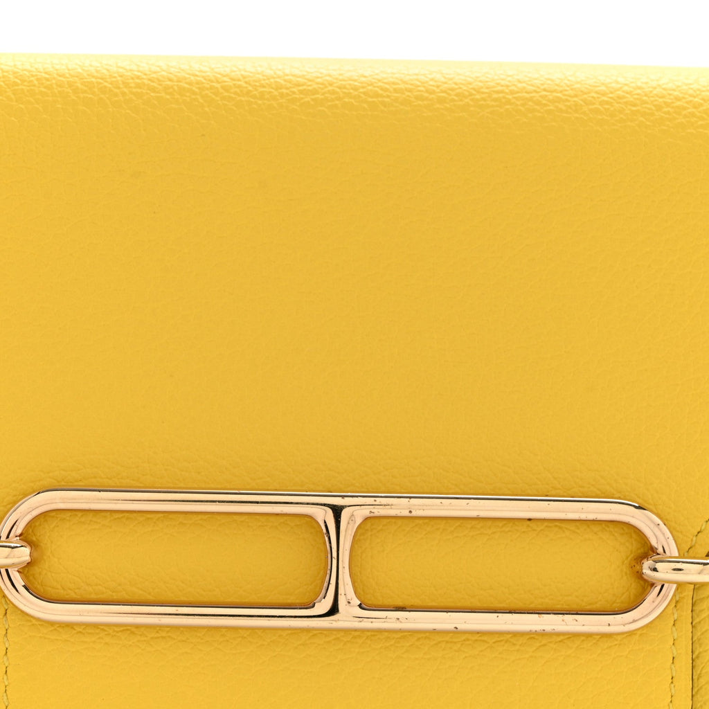 Evercolor Roulis Slim Wallet Jaune De Naples