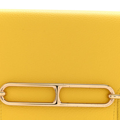 Evercolor Roulis Slim Wallet Jaune De Naples