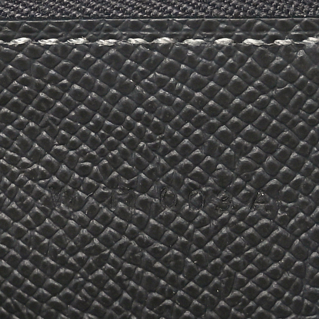 Epsom Matte Alligator Bearn Touch Gusset Wallet Graphite Gris Ciment