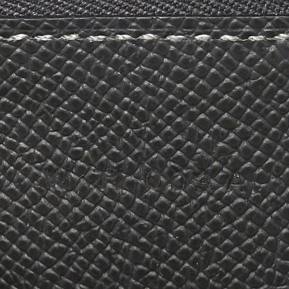 Epsom Matte Alligator Bearn Touch Gusset Wallet Graphite Gris Ciment