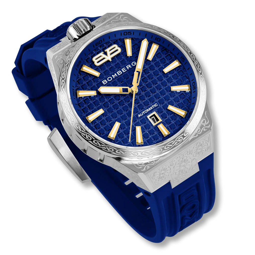 Bomberg Men's Majestic Blue Automatic Watch