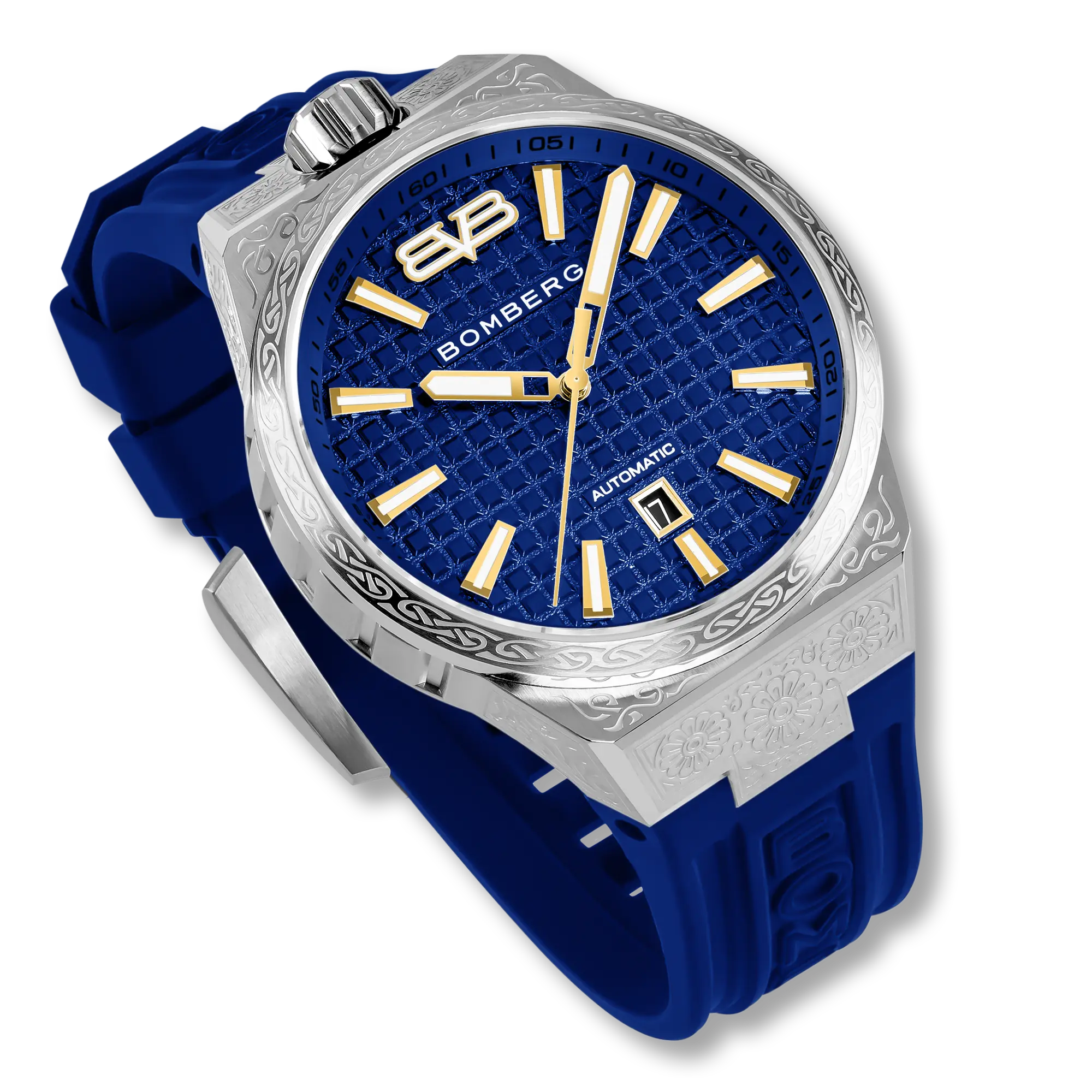 Bomberg Men's Majestic Blue Automatic Watch