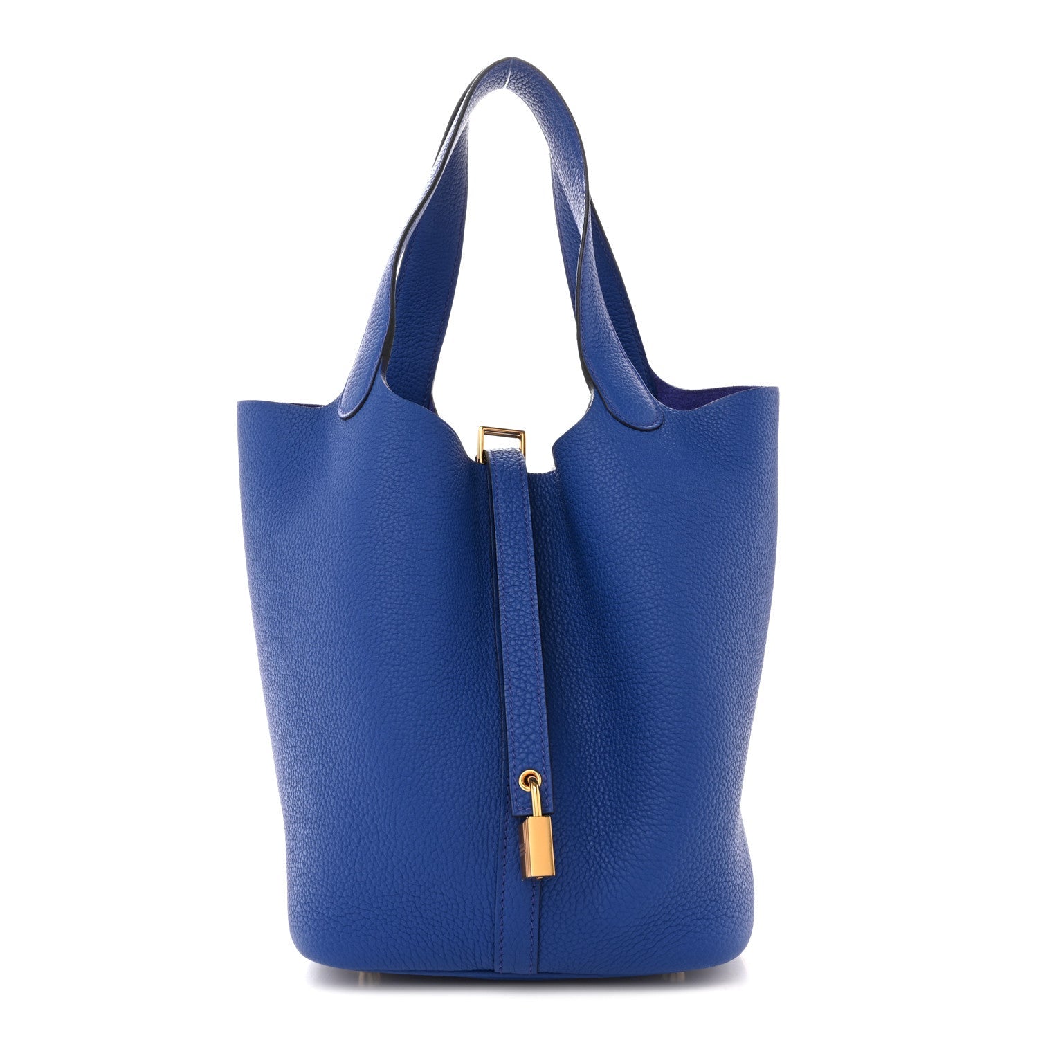 Taurillon Maurice Picotin Lock 22 MM Bleu Royal
