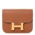 Evercolor Bi-Color Constance Slim Wallet Gold Lime