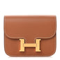 Evercolor Bi-Color Constance Slim Wallet Gold Lime