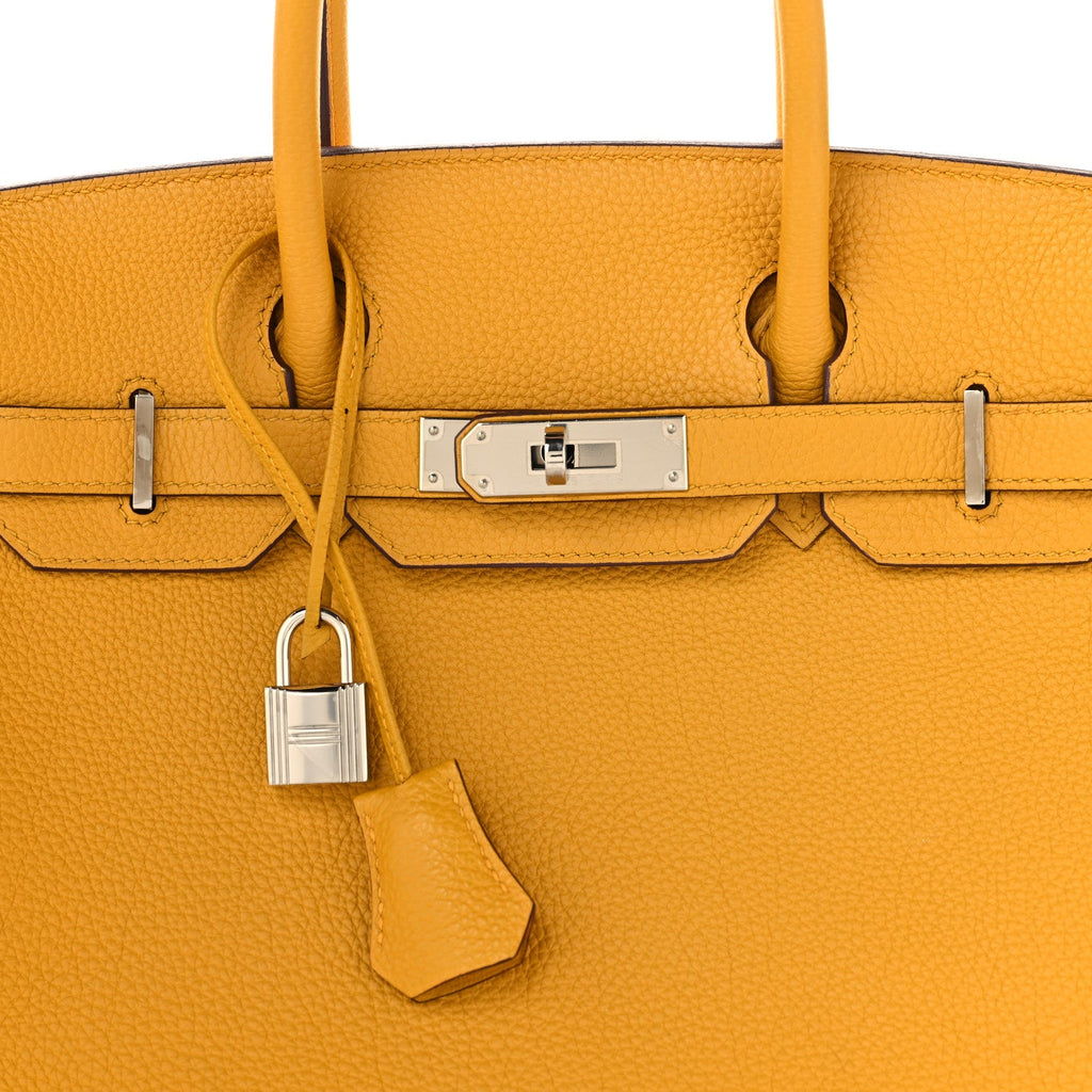 Togo BIRKIN 30 Jaune Ambre