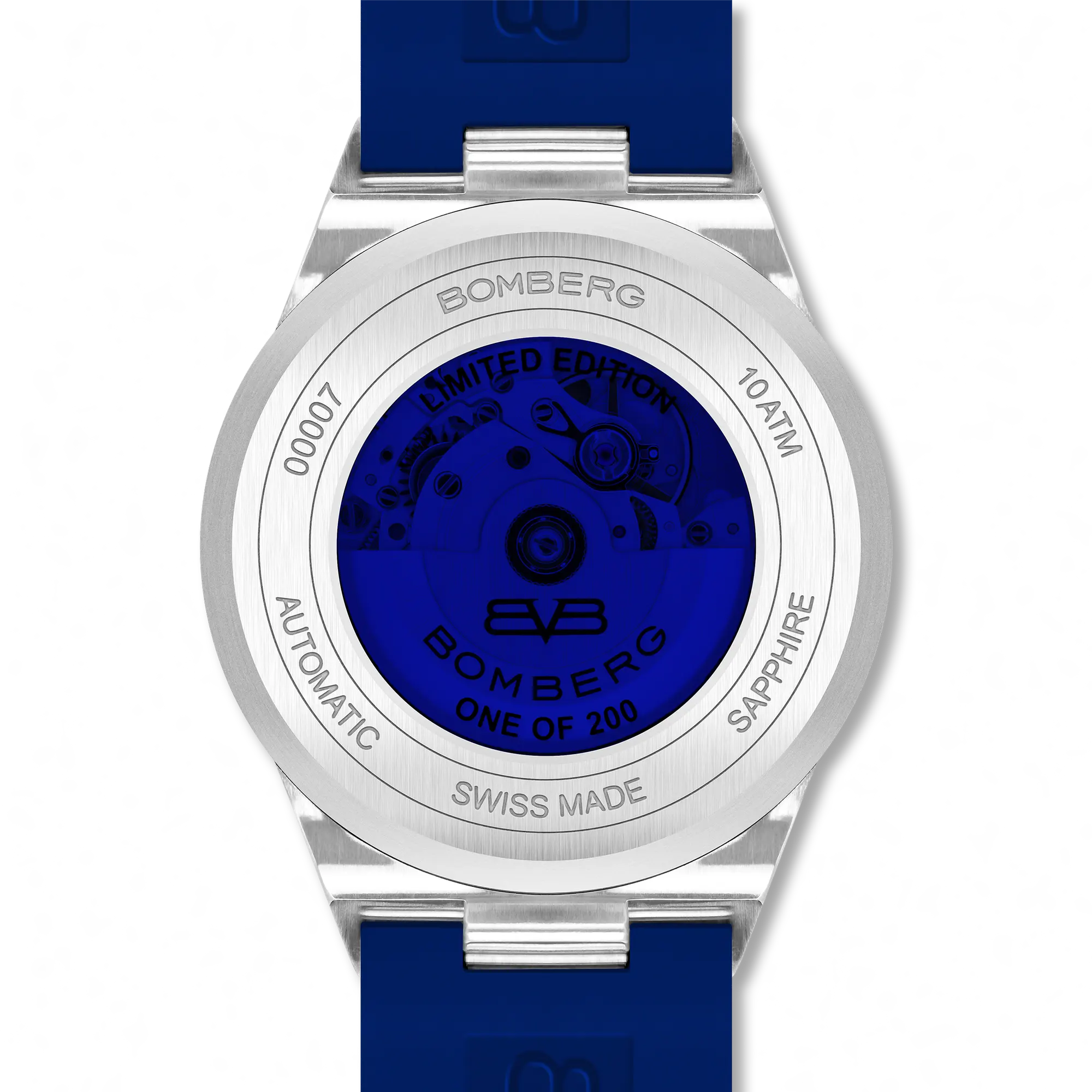 Bomberg Men's Majestic Blue Automatic Watch