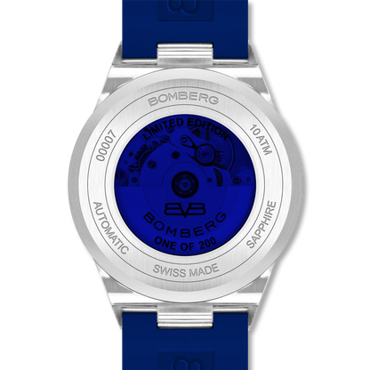 Bomberg Men's Majestic Blue Automatic Watch