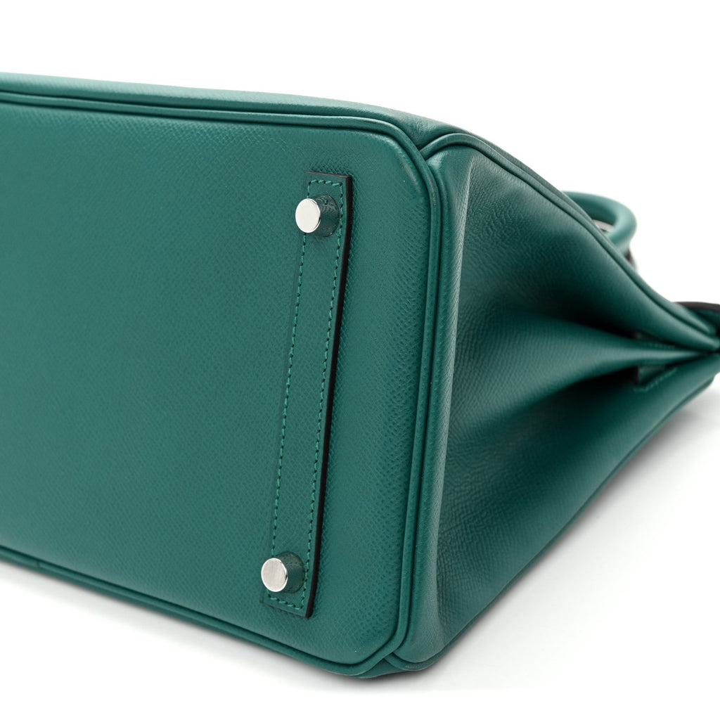 Epsom Birkin 30 Malachite