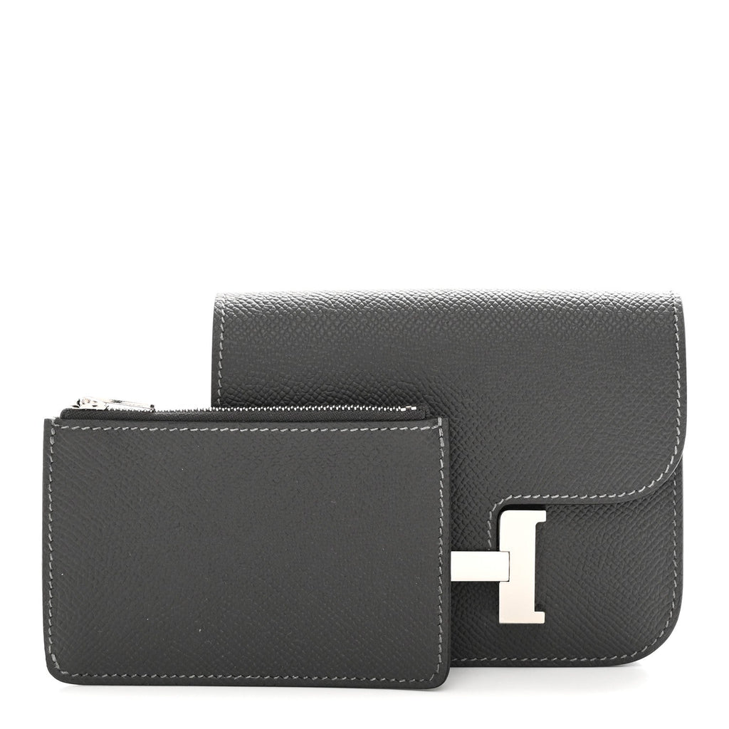 Epsom Constance Slim Wallet Ardoise
