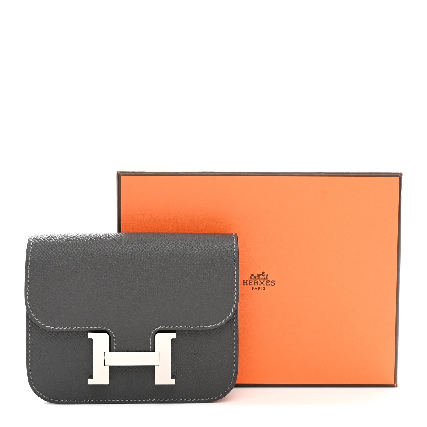 Epsom Constance Slim Wallet Ardoise