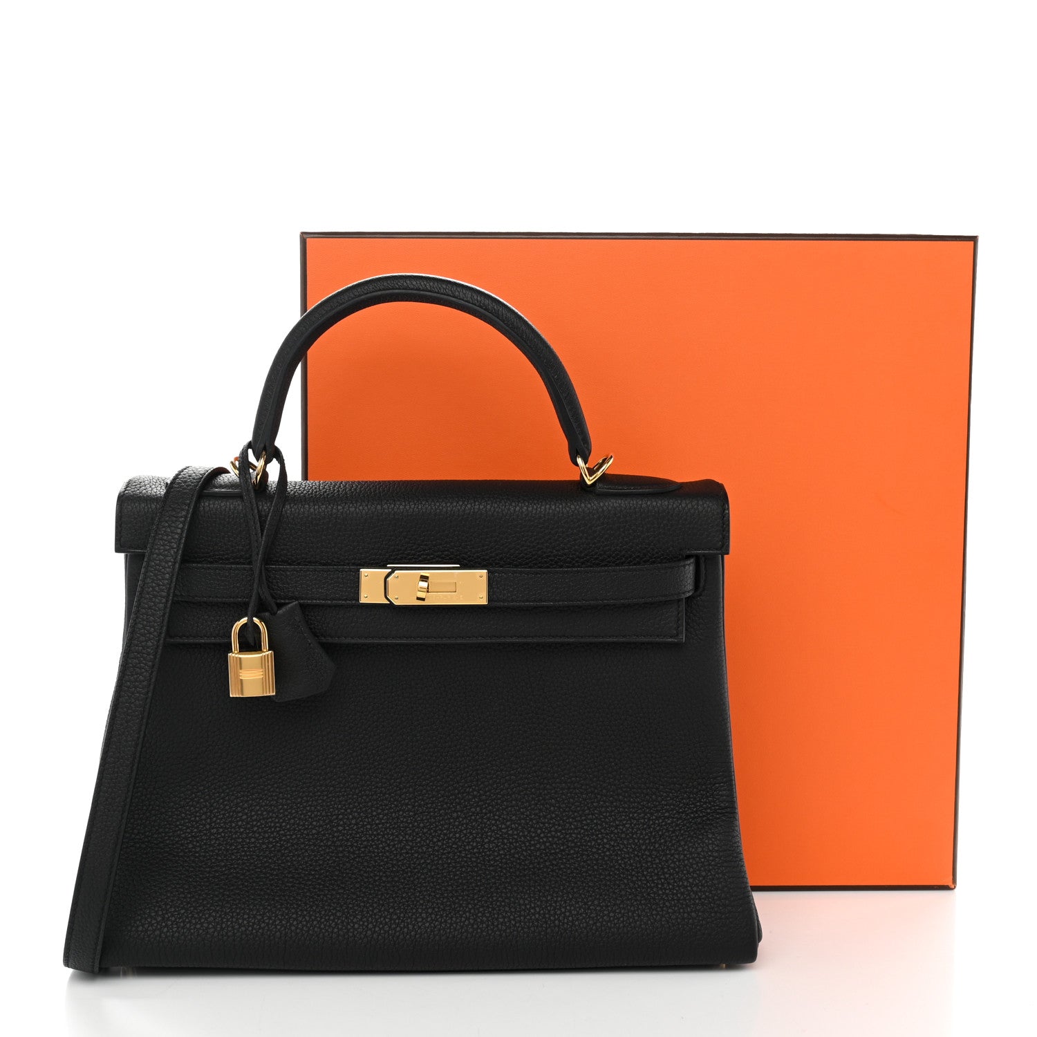 Togo Kelly Retourne 32 Black