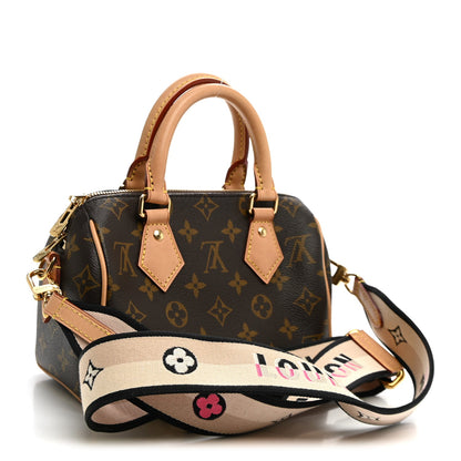 Monogram Speedy Bandouliere 20 Black