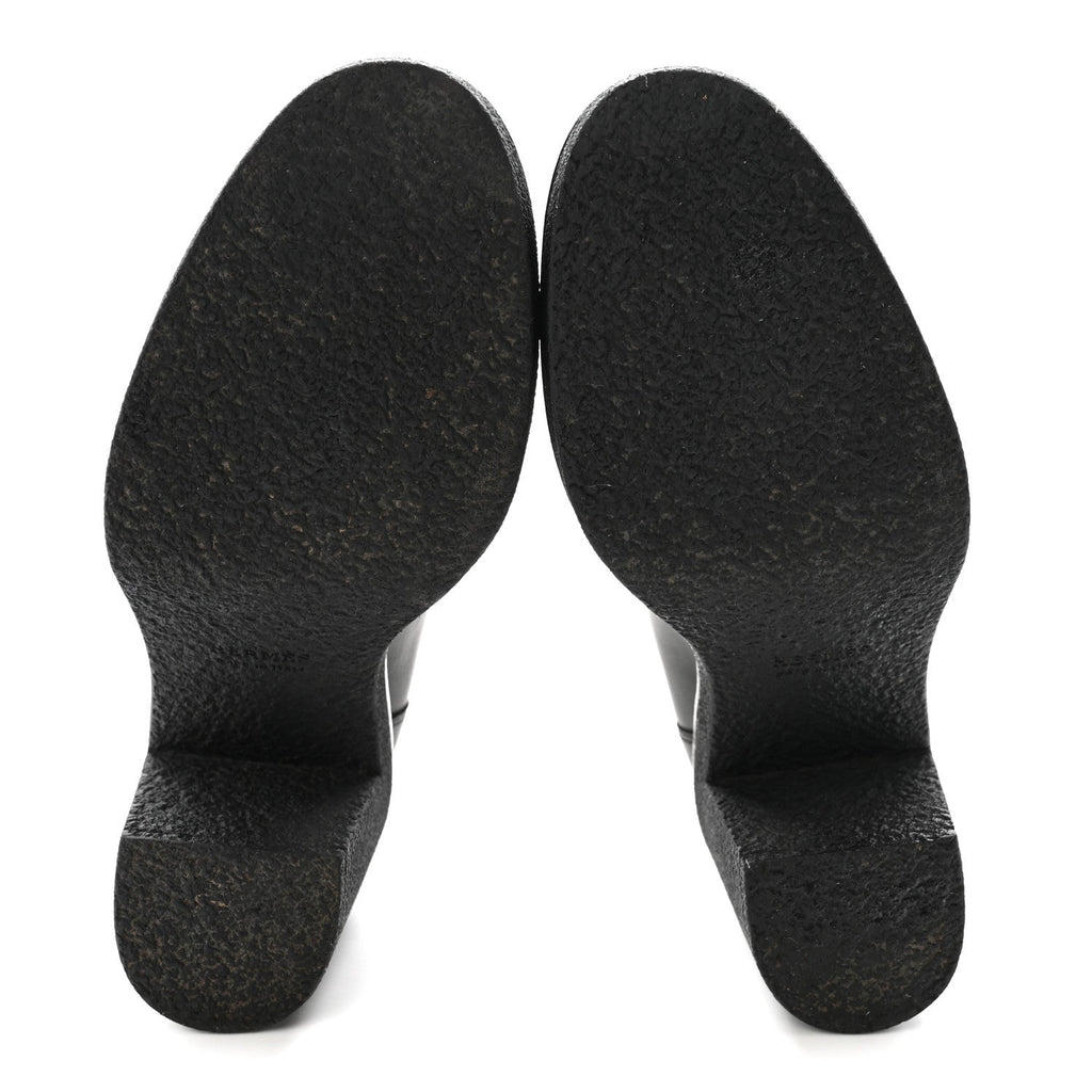 Calfskin Donia 70 Ankle Boots 36 Black
