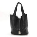 Taurillon Clemence Picotin Lock 22 MM Black