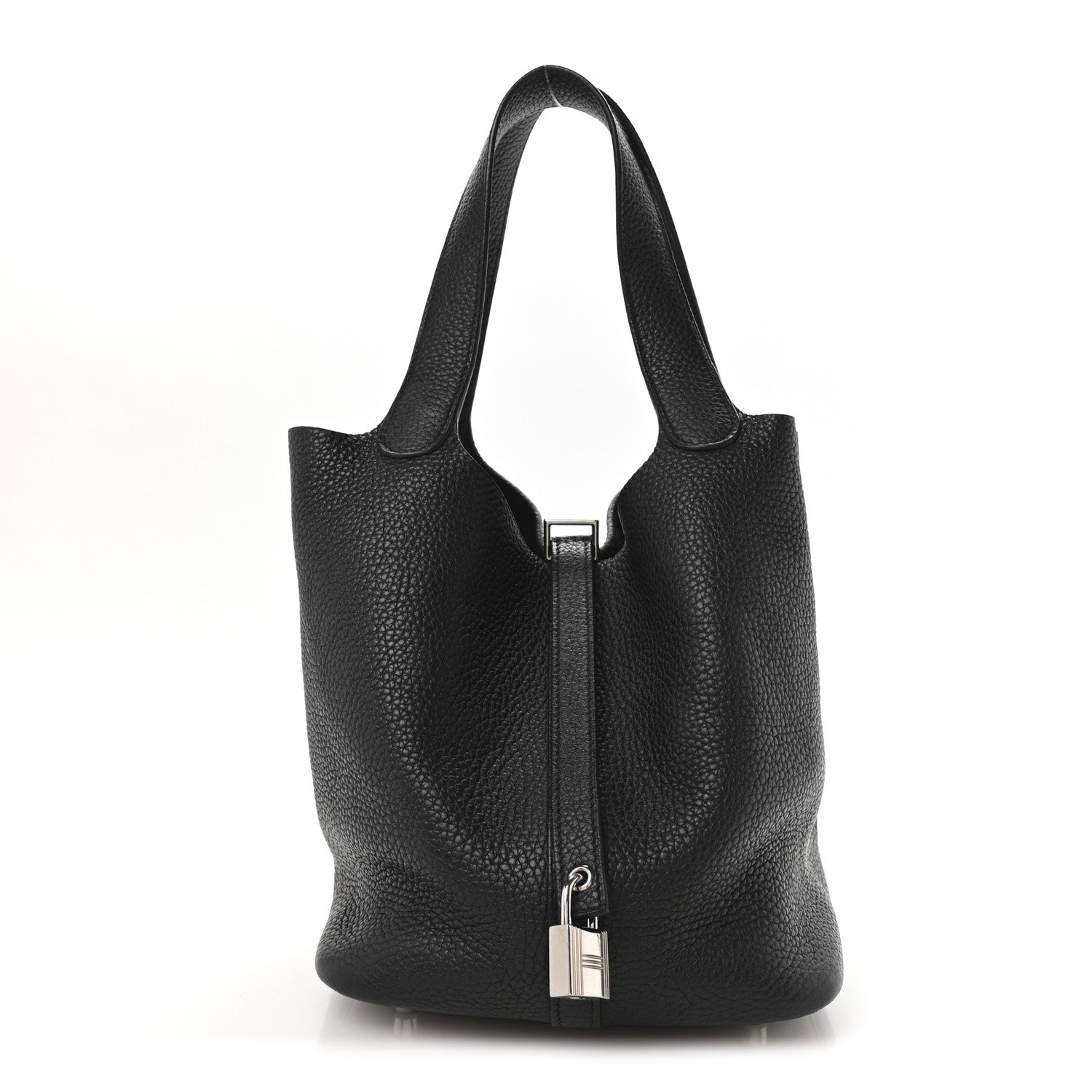 Taurillon Clemence Picotin Lock 22 MM Black
