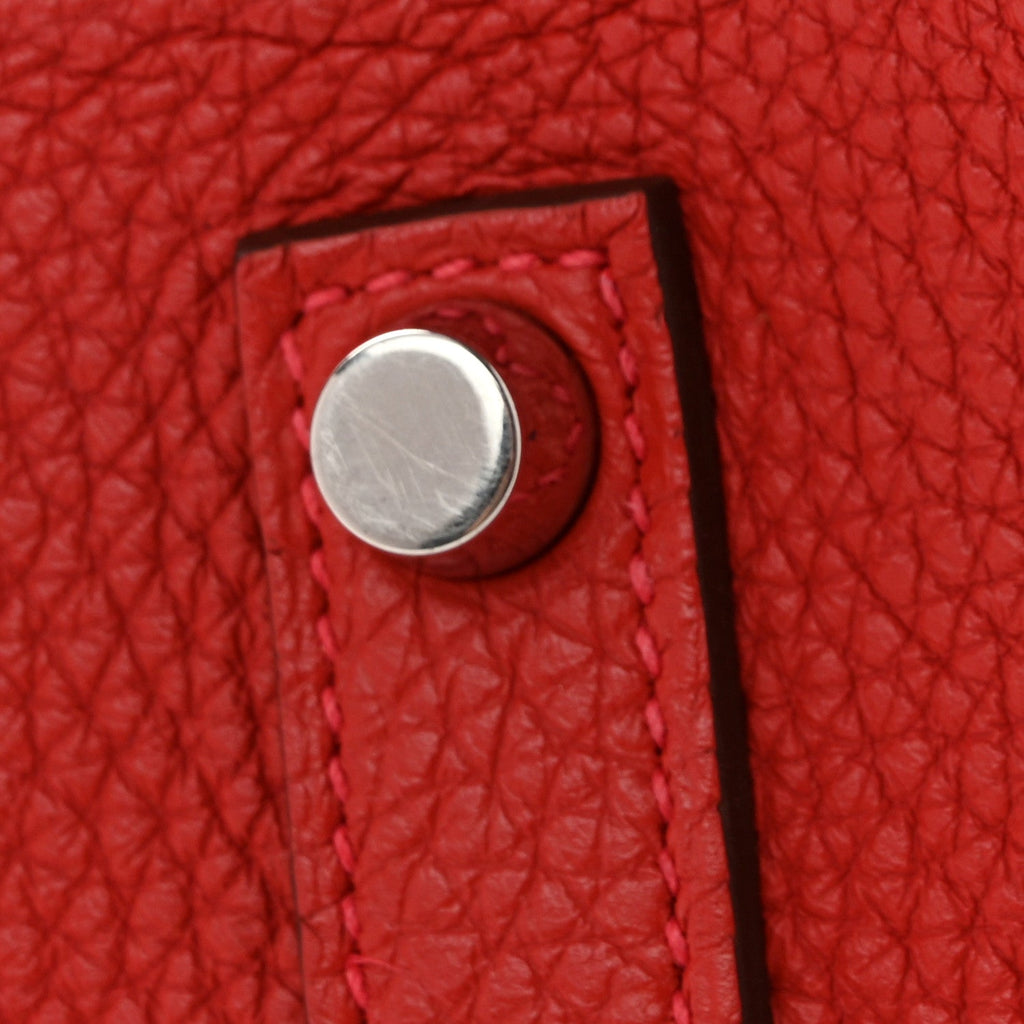 Togo BIRKIN 35 Rouge Casaque
