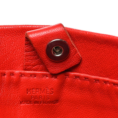 Lambskin Clou De Selle Pouch Rouge