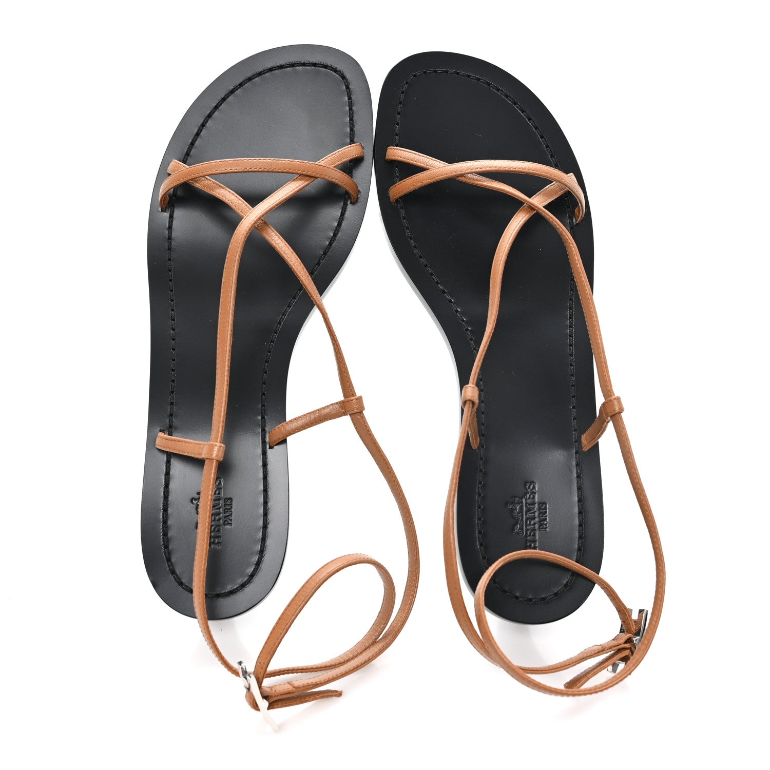 Calfskin Muse 40 Sandal 40 Natural
