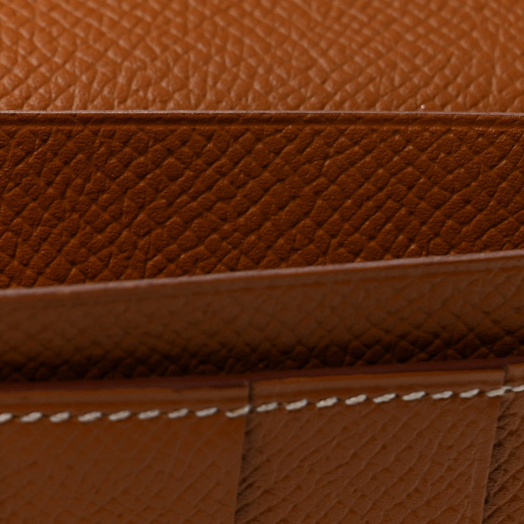Epsom Bearn Gusset Wallet Gold