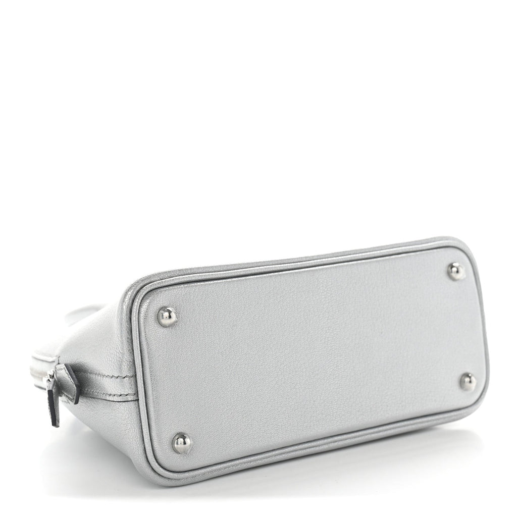 Metallic Chevre Chamkilight Mini 1923 Bolide Argent