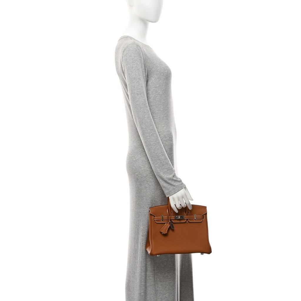 Togo Birkin 25 Gold