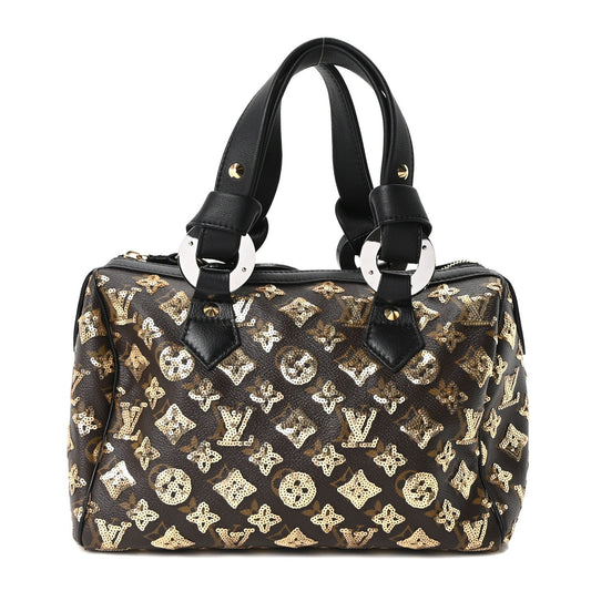 Monogram Sequins Eclipse Speedy 28 Gold
