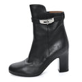 Calfskin Saint Germain Ankle Boots 37.5 Black