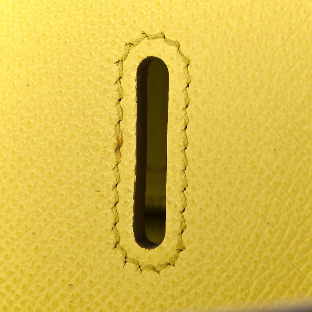 Epsom Birkin 35 Lime