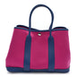 Toile Officier Negonda Garden Party Tote 30 TPM Magnolia Bleu Agate