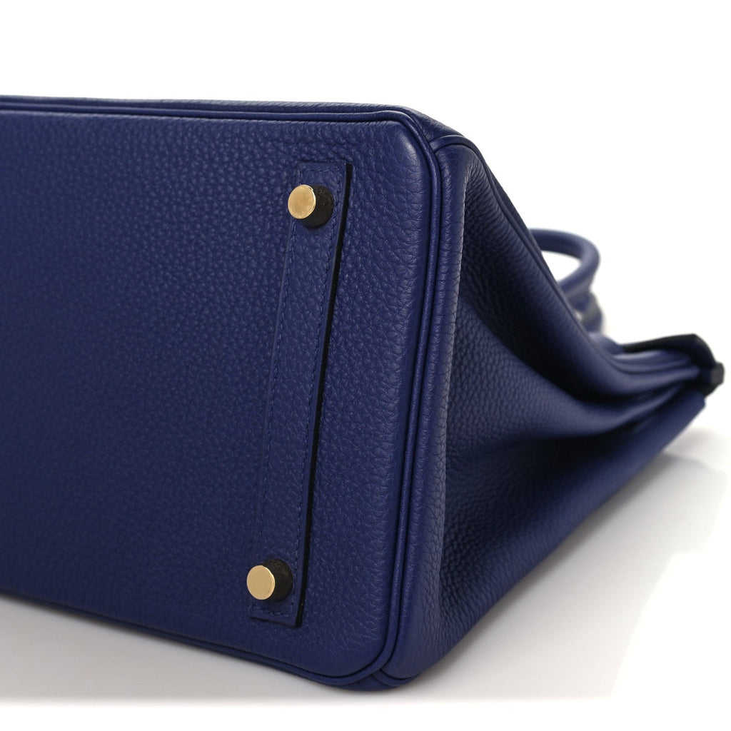 Togo Birkin 30 Bleu Encre